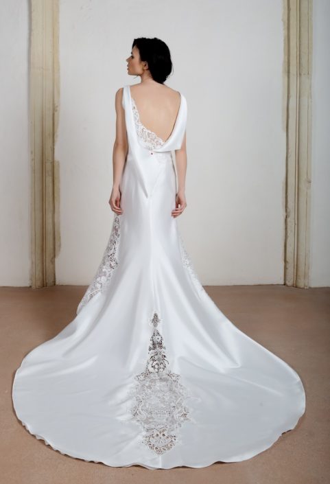 Abito in mikado per sposa