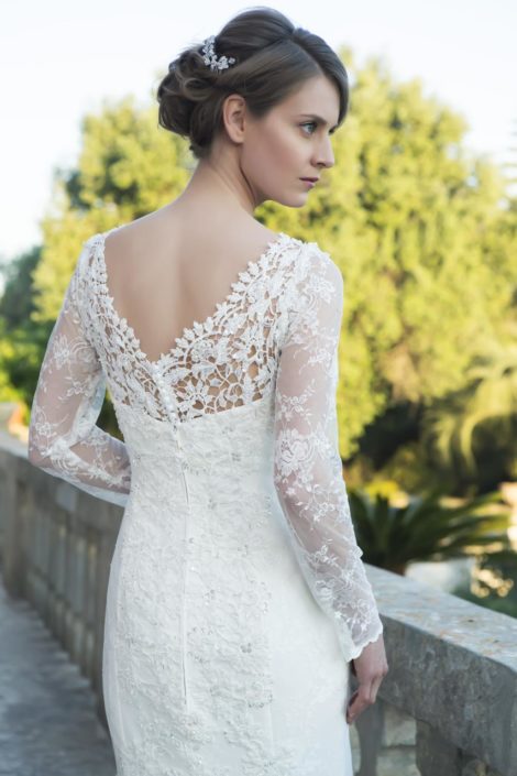 abito da sposa a sirena