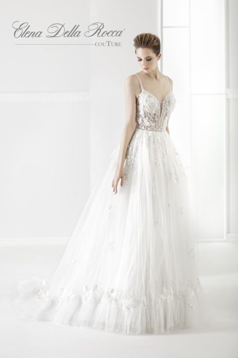 abito di pizzo da sposa